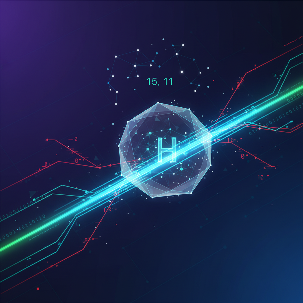 AI generated image for Decoding the Power of Hamming (15, 11) Code for Error Correction